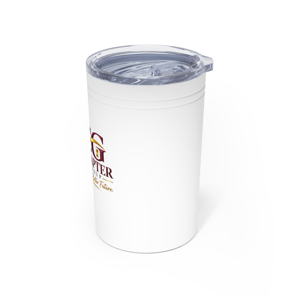 New Chapter Credit Group 11oz Vacuum Insulated Tumbler — NCG Logo Travel Cup