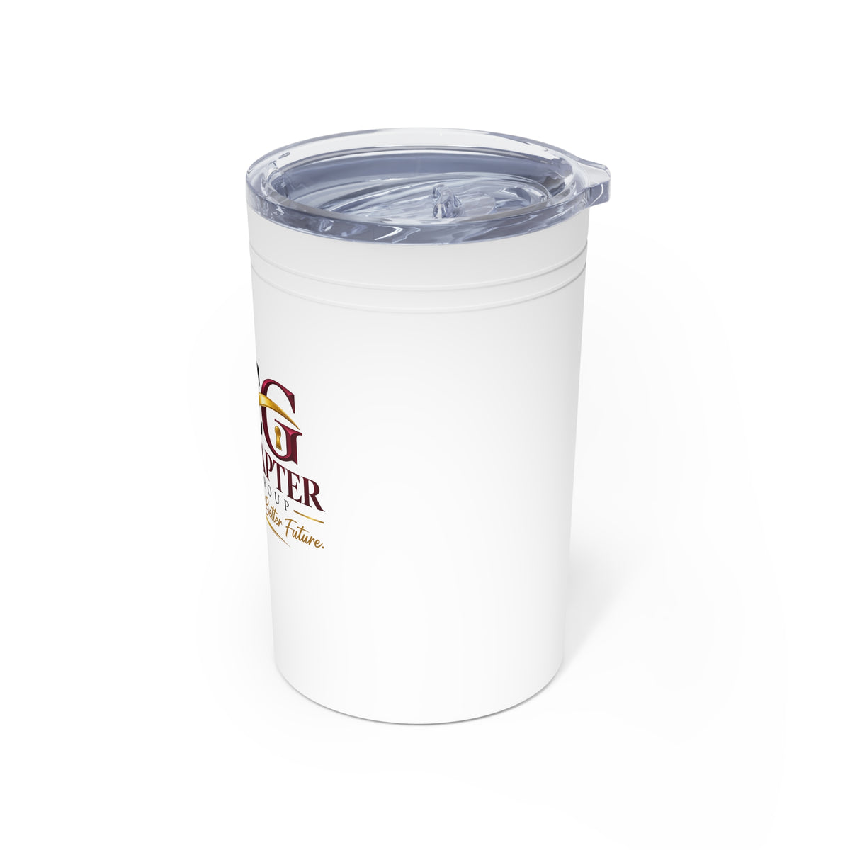 New Chapter Credit Group 11oz Vacuum Insulated Tumbler — NCG Logo Travel Cup