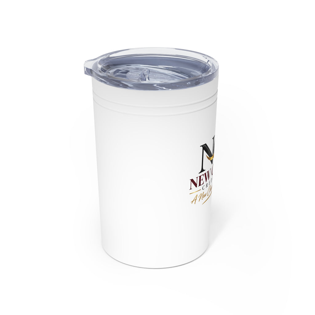 New Chapter Credit Group 11oz Vacuum Insulated Tumbler — NCG Logo Travel Cup