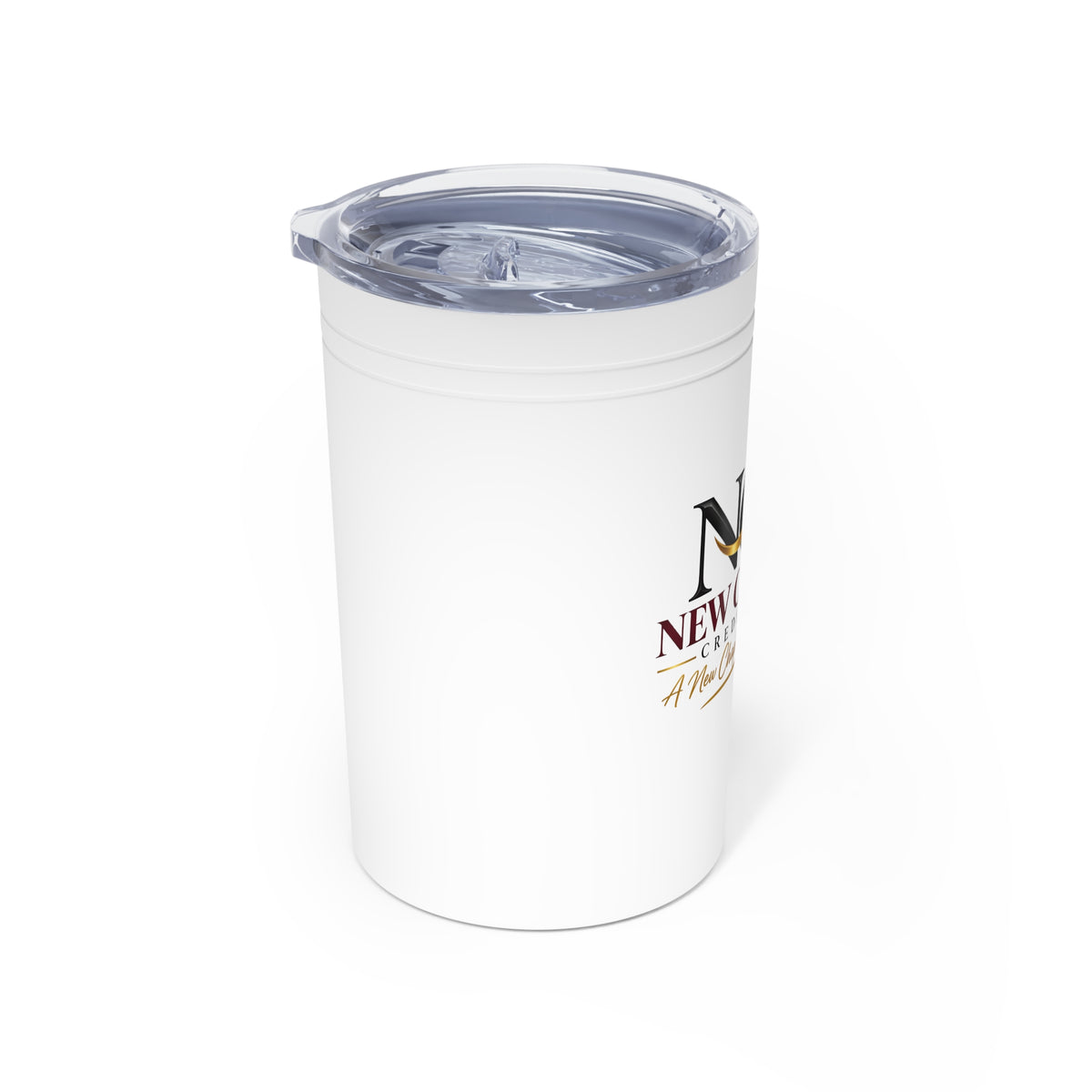 New Chapter Credit Group 11oz Vacuum Insulated Tumbler — NCG Logo Travel Cup