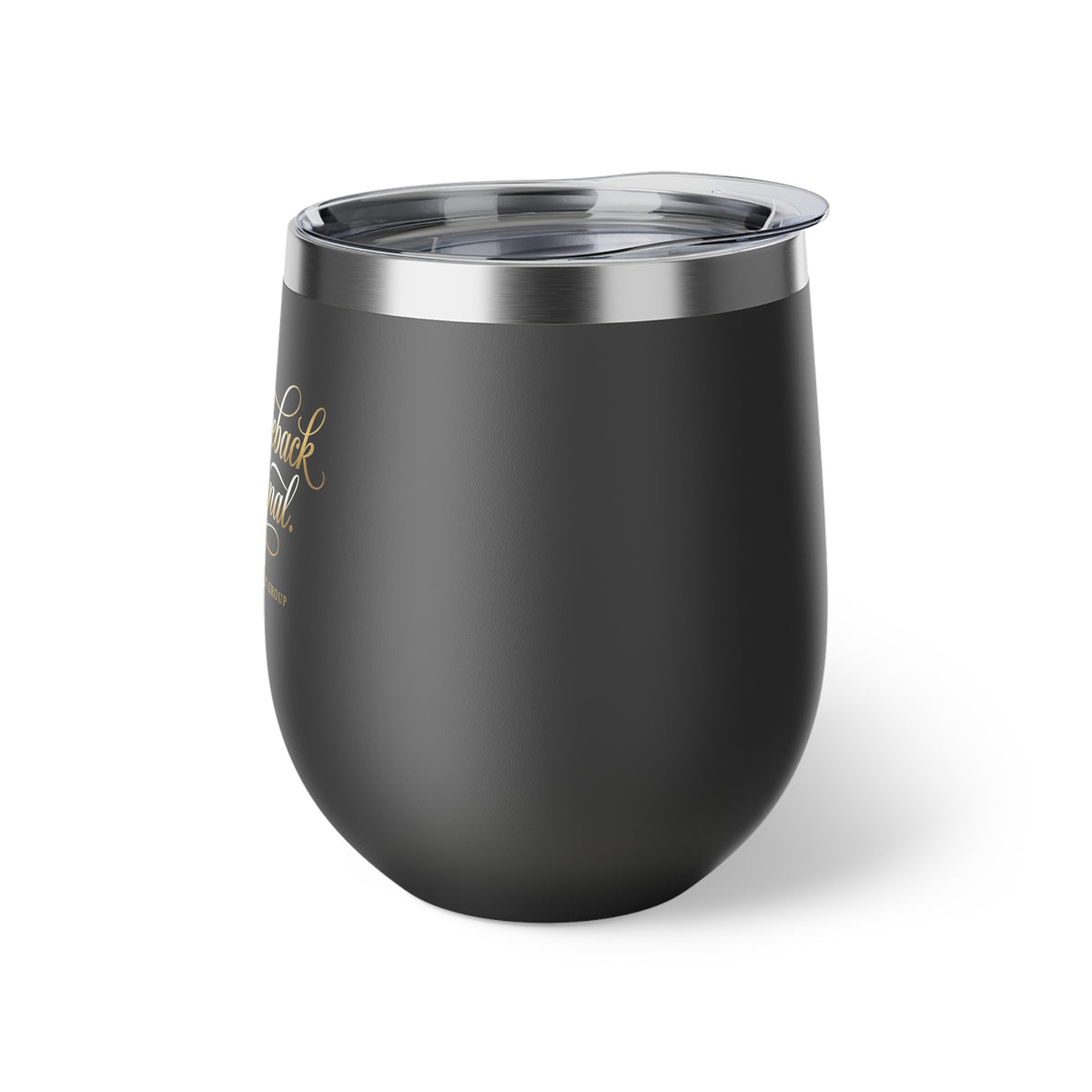 12oz Insulated Tumbler — “My Comeback Is Personal” Copper Vacuum Wine Cup