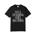 T-Shirt — Minimalist Silhouette Graphic Tee with 'ANDTIF' Typography