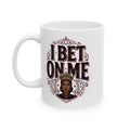 Ceramic Mug — Inspirational 'Live Once' Vintage Typography Coffee Cup (11oz, 15oz)